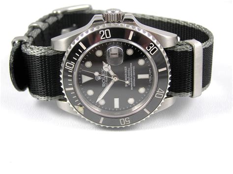 cinturino nato per rolex submariner|nato strap for rolex.